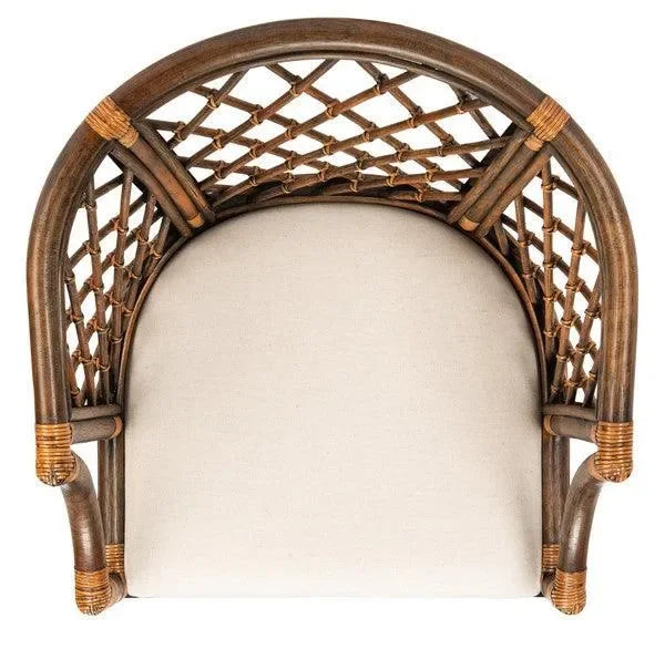 Carlotta Wood Arm Chair in Natural Wash - The Mayfair Hall