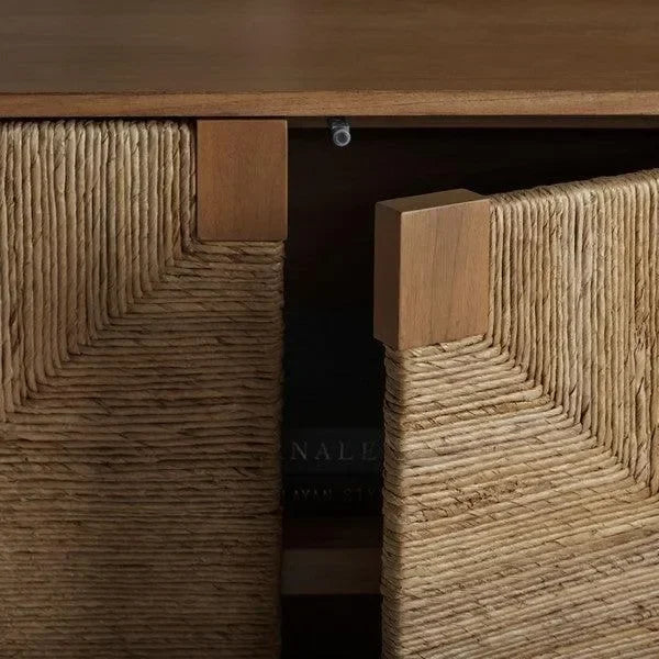 Safavieh Roseanne Natural Banana Stem Sideboard