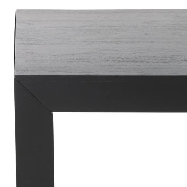 Tawney Wood Coffee Table in Black - The Mayfair Hall