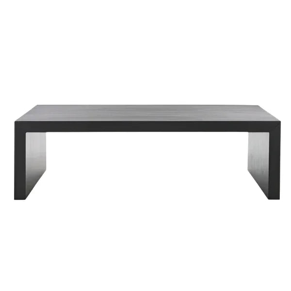 Tawney Wood Coffee Table in Black - The Mayfair Hall