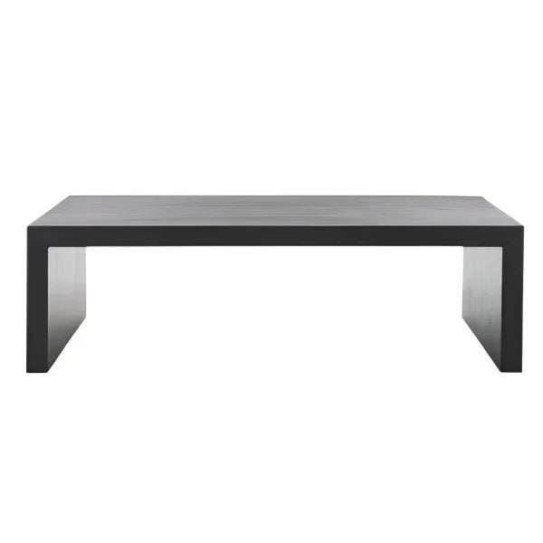 Tawney Wood Coffee Table in Black - The Mayfair Hall