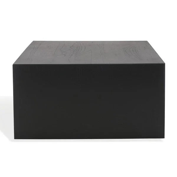 Tawney Wood Coffee Table in Black - The Mayfair Hall