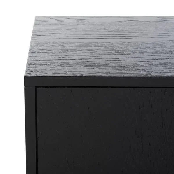 Safavieh Mallory Black 4 Door Media Stand