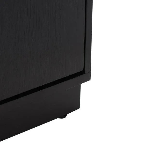 Safavieh Mallory Black 4 Door Media Stand