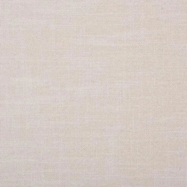 Carmelo Linen Ottoman in Beige and Black - The Mayfair Hall