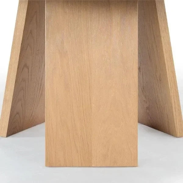 Julianna Wood Dining Table with Tripod Legs - The Mayfair Hall