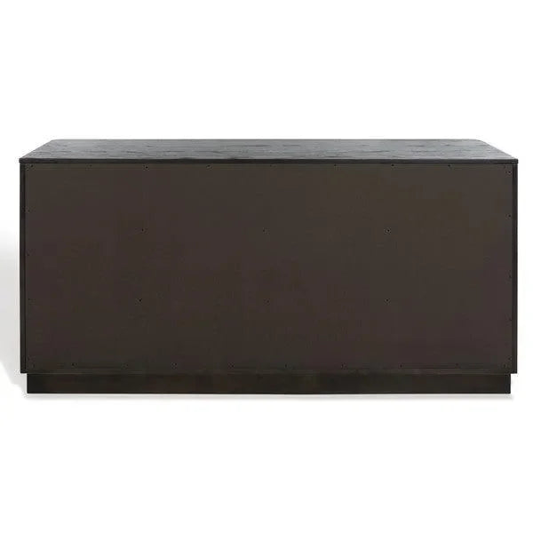 Gabrietta Wood Drawer Dresser in Black - The Mayfair Hall