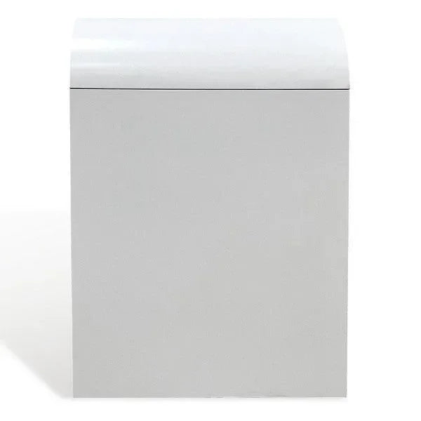 Liabella Wood Nightstand in White - The Mayfair Hall