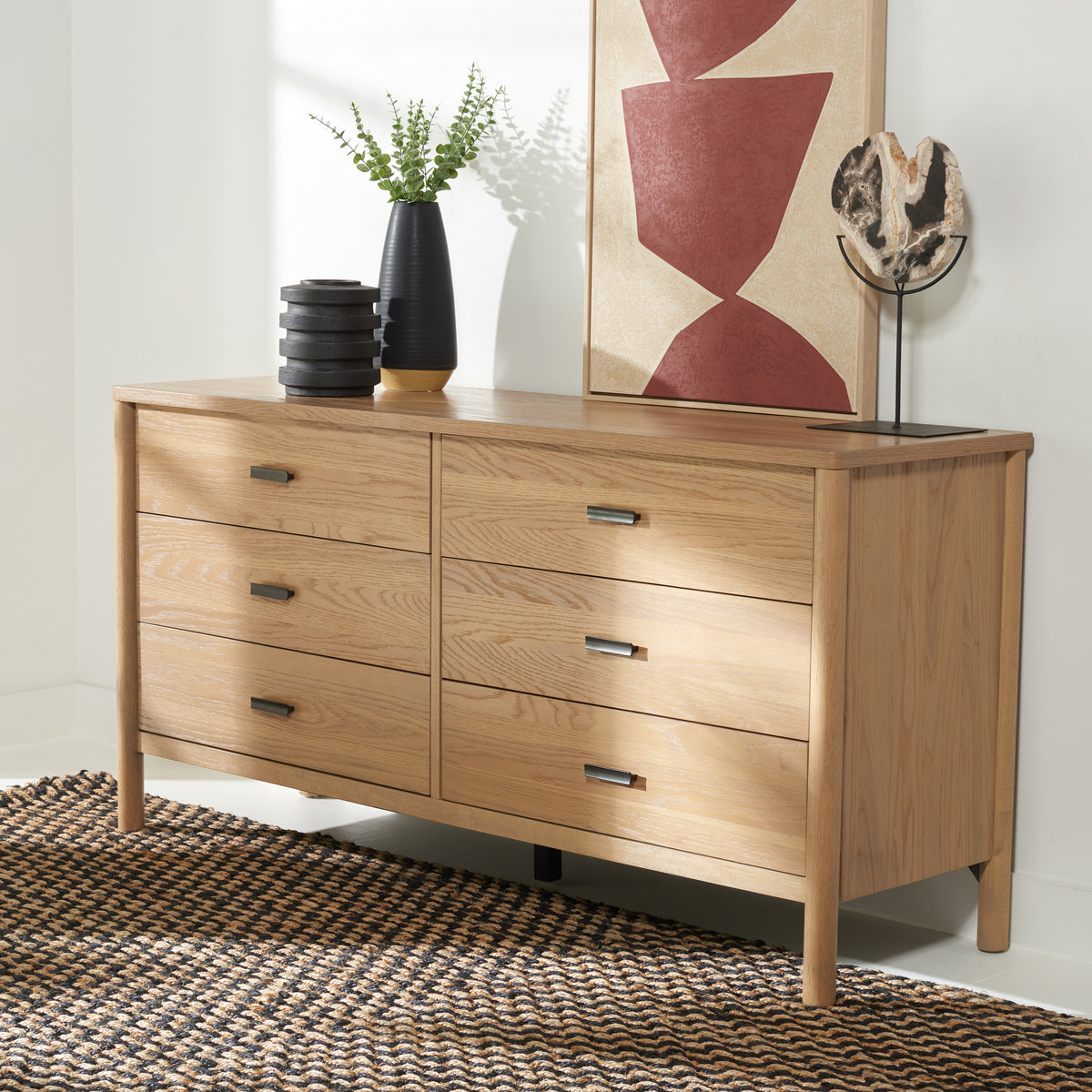 Jaylessa Wood Dresser in Natural