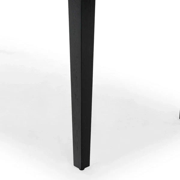 Shelbie Wood Desk in Black - The Mayfair Hall