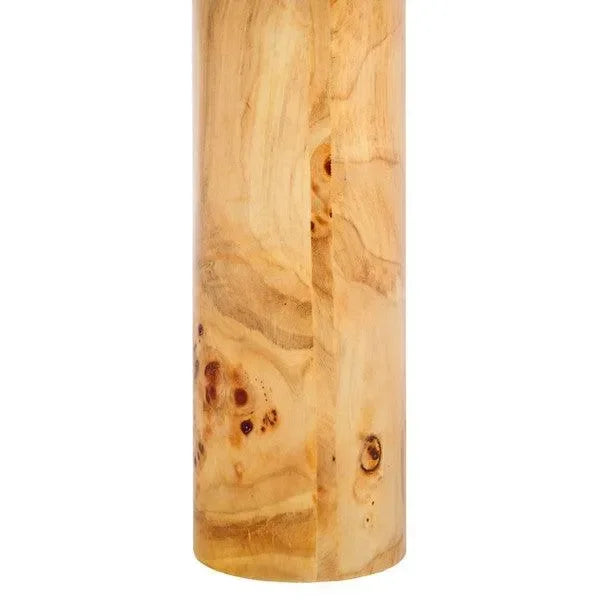 Everbella Burled Mappa Wood Coffee Table in Natural - The Mayfair Hall