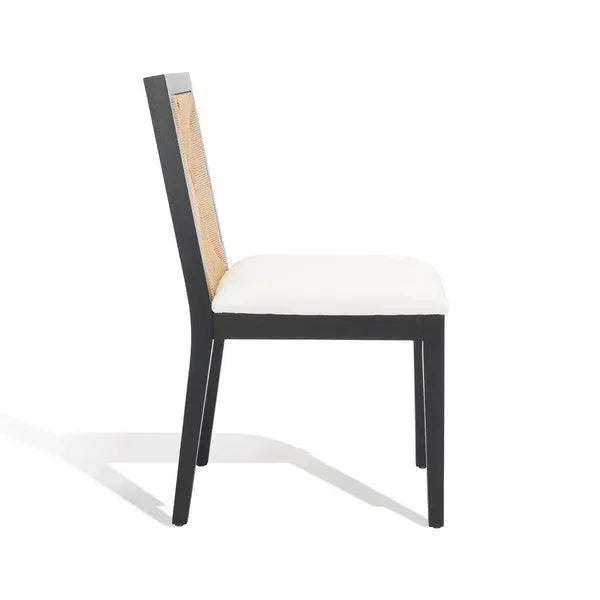 Emilio Wood Dining Chair in Black - The Mayfair Hall