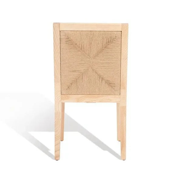 Emilio Wood Dining Chair in Natural - The Mayfair Hall