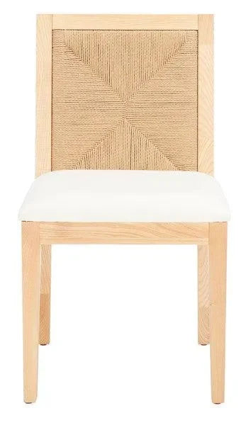 Emilio Wood Dining Chair in Natural - The Mayfair Hall