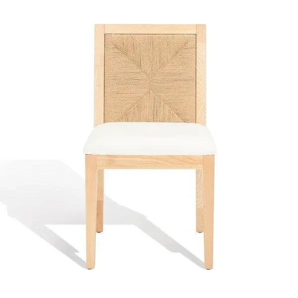 Emilio Wood Dining Chair in Natural - The Mayfair Hall