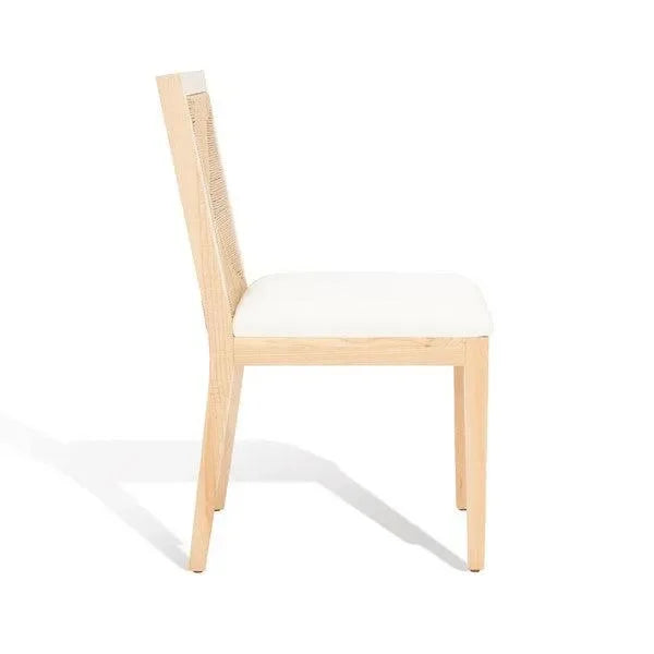 Emilio Wood Dining Chair in Natural - The Mayfair Hall