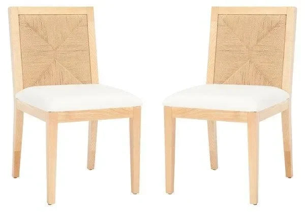 Emilio Wood Dining Chair in Natural - The Mayfair Hall
