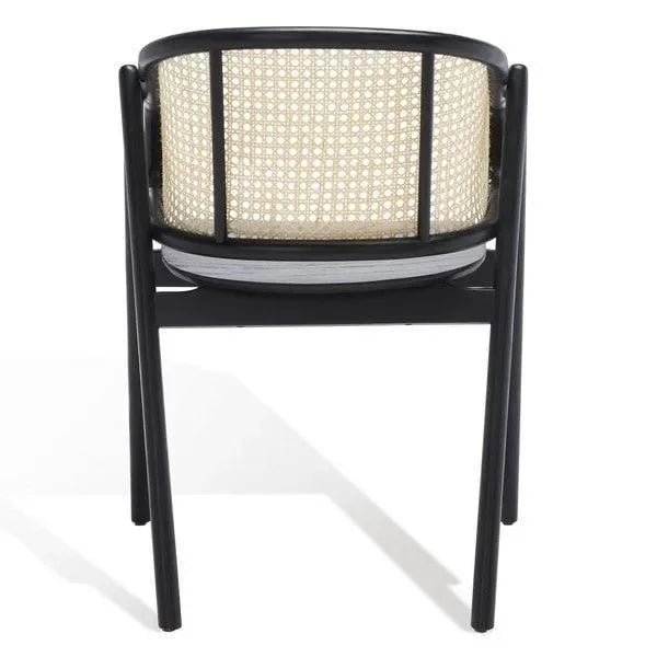 Emmy Wood Dining Chair in Black - The Mayfair Hall