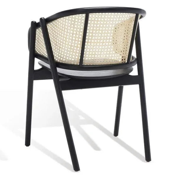 Emmy Wood Dining Chair in Black - The Mayfair Hall