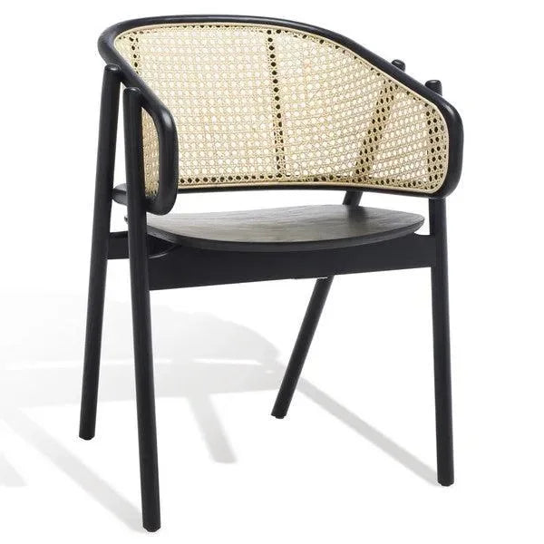 Emmy Wood Dining Chair in Black - The Mayfair Hall