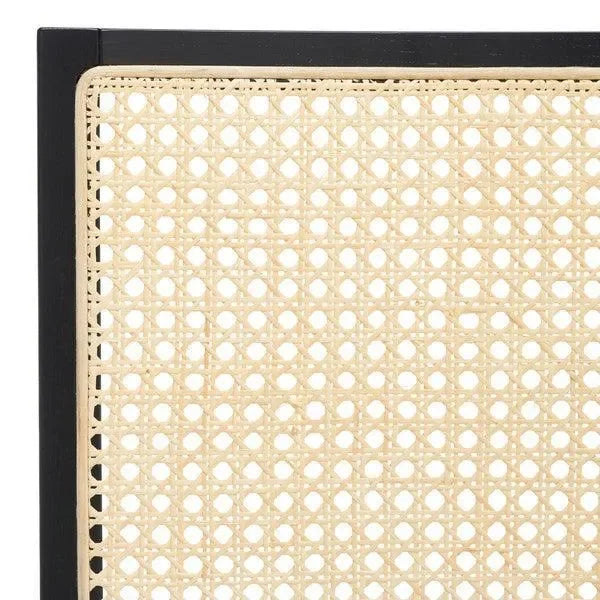 Colette Wood Dining Chair in Black - The Mayfair Hall