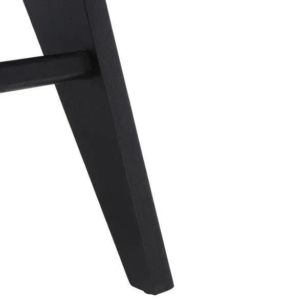 Colette Wood Dining Chair in Black - The Mayfair Hall