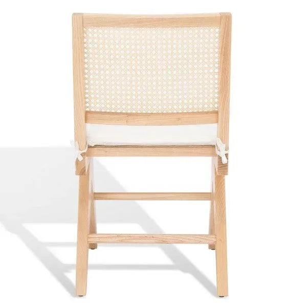 Colette Wood Dining Chair in Natural - The Mayfair Hall