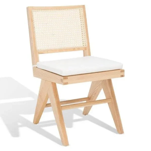 Colette Wood Dining Chair in Natural - The Mayfair Hall