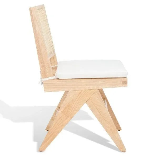 Colette Wood Dining Chair in Natural - The Mayfair Hall