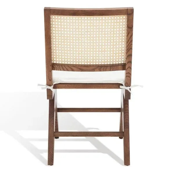 Colette Wood Dining Chair in Walnut - The Mayfair Hall