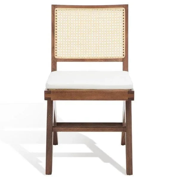 Colette Wood Dining Chair in Walnut - The Mayfair Hall