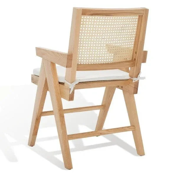 Colette Rattan Armchair in Natural - The Mayfair Hall