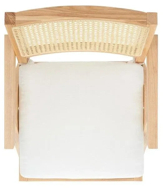 Colette Rattan Armchair in Natural - The Mayfair Hall
