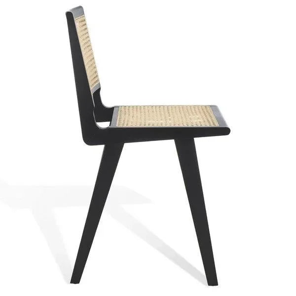 Hattie Wood Counter Stool in Black - The Mayfair Hall