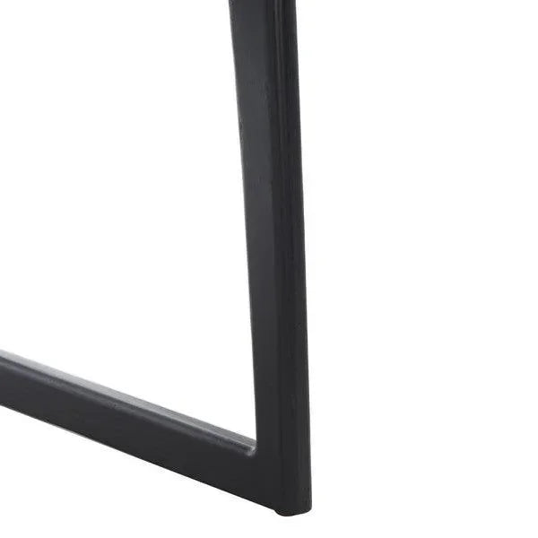 Jamal Wood Dining Chair in Black - The Mayfair Hall