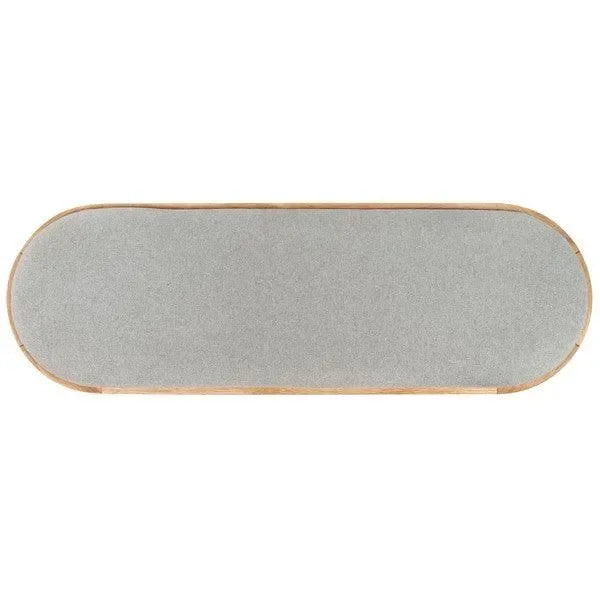 Safavieh Dolly Natural/Grey Cane And Wood Storage Bench