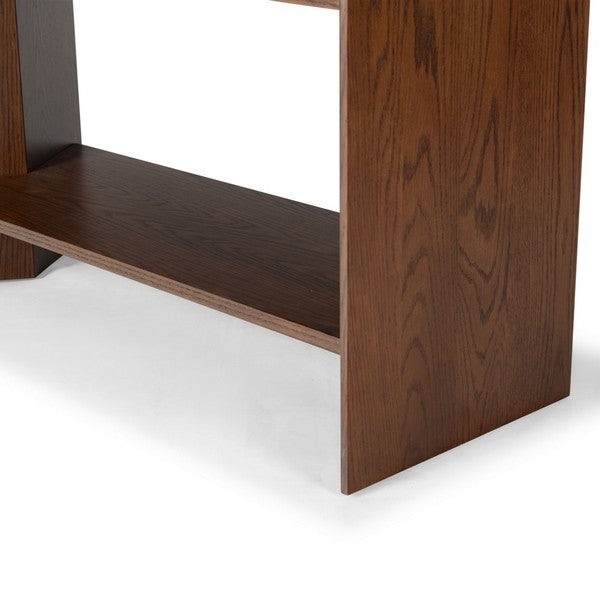 Norrington Wood 5 Shelf Bookshelf in Walnut