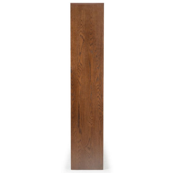 Norrington Wood 5 Shelf Bookshelf in Walnut