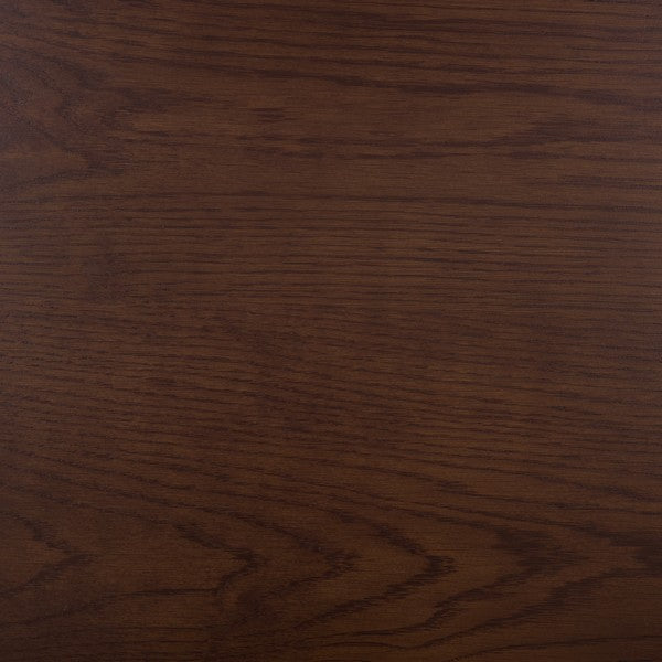 Francesco 4 Drawer Wood Desk in Walnut