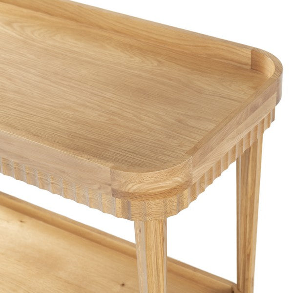 Feliciabriana Wood Bar Cart in Natural