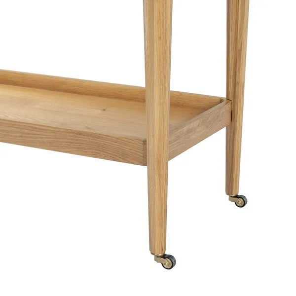 Feliciabriana Wood Bar Cart in Natural