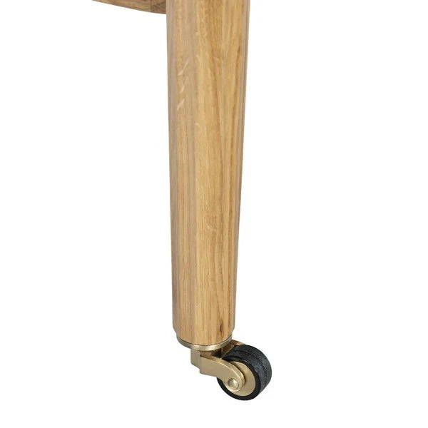 Feliciabriana Wood Bar Cart in Natural