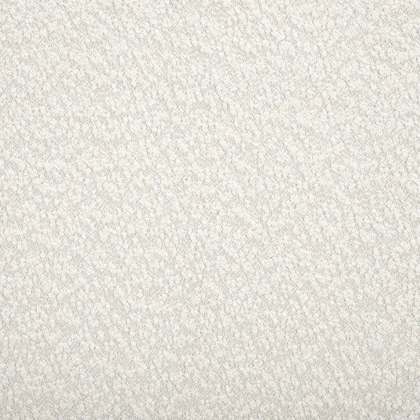 Tylie Boucle Bench in Ivory and Natural - The Mayfair Hall