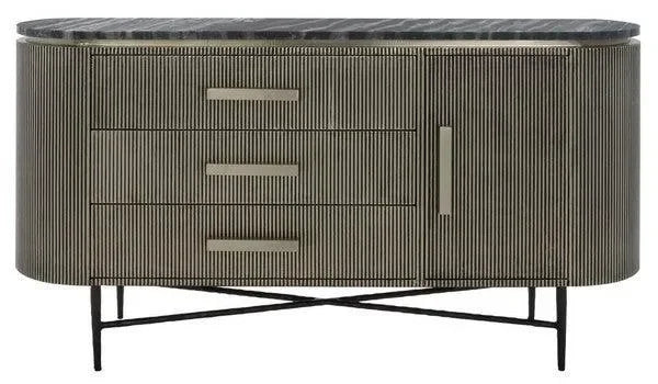 Everlyse Marble Top Sideboard - The Mayfair Hall