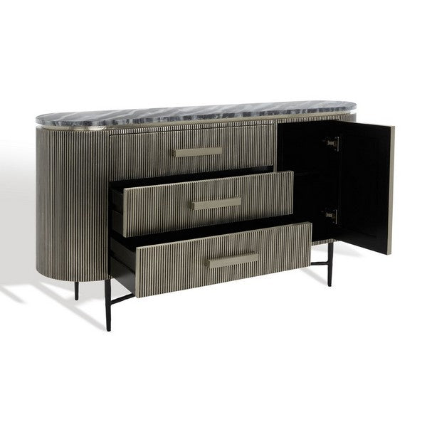 Everlyse Marble Top Sideboard - The Mayfair Hall