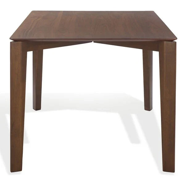 Alyssamarie Rectangle Wood Dining Table in Walnut