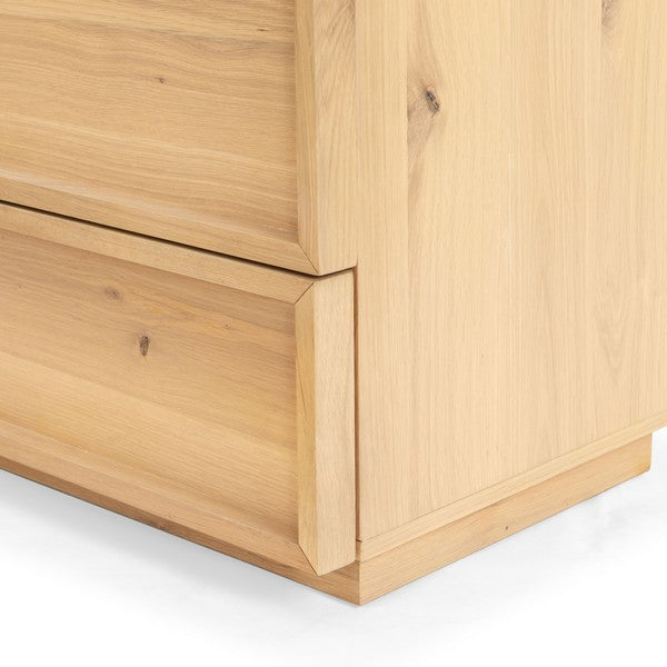 Zeus 6 Drawer Dresser in Natural