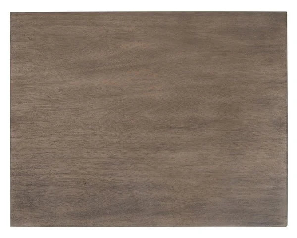 Lisabet 3 Drawer Wood Nightstand in Light Brown with Silver Ring Pulls
