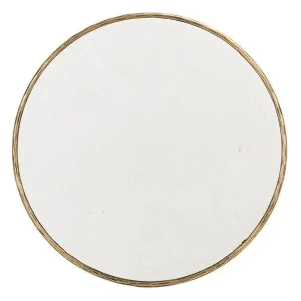 Jessa Metal Coffee Table in Brass - The Mayfair Hall