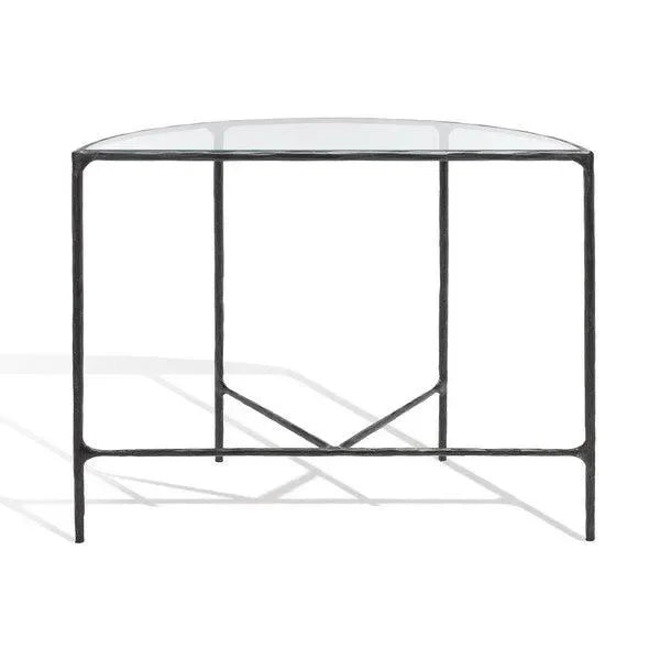 Safavieh Jessa Black Forged Metal Console Table